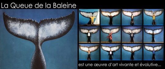 Malvina, Mise en place de la performance La Queue de la Baleine